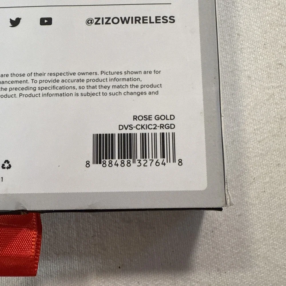 Zilo Division Series Cricket Icon 2 Rose Gold Phone Case, New‎ In Package